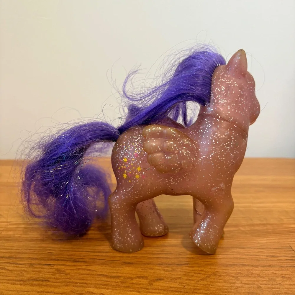Hasbro My Little Pony G1 Twinkler 1984 Sparkle Pony Pegasus Pink Purple Vintage